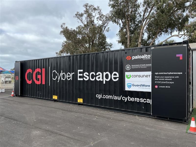 Proudly supporting CGI Cyber Escape Room in Ceduna